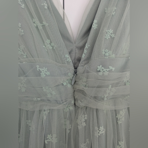 Soieblu Mint Green Floral Maxi Dress - Picture 6 of 11